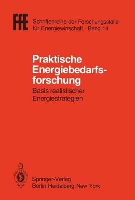 Praktische Energiebedarfsforschung: Basis realistischer Energiestrategien VDI/VDE/GFPE-Tagung in Schliersee am 7./8. Mai 1981 - Helmut Schaefer - cover