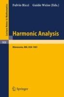 Harmonic Analysis: Proceedings of a Conference Held at the University of Minnesota, Minneapolis, April 20-30, 1981 - cover