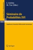 Séminaire de Probabilités XVI 1980/81: Supplément: Géométrie Différentielle Stochastique