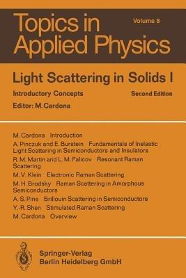 Light Scattering in Solids I: Introductory Concepts - cover