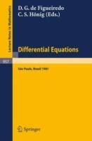 Differential Equations: Proceedings of the 1st Latin American School of Differential Equations, Held at Sao Paulo, Brazil, June 29 - July 17, 1981 - cover