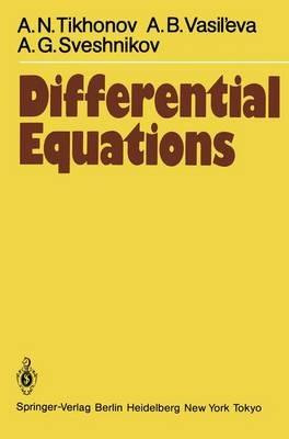 Differential Equations - A.N. Tikhonov,A.B. Vasil'eva,A.G. Sveshnikov - cover