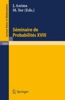 Séminaire de Probabilités XVIII 1982/83: Proceedings - cover