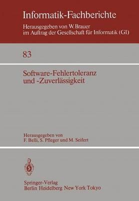 Software-Fehlertoleranz und -Zuverlässigkeit - cover