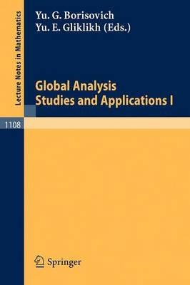 Global Analysis. Studies and Applications I - cover
