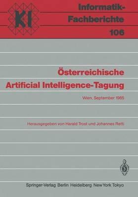 Österreichische Artificial Intelligence-Tagung: Wien, 24.–27. September 1985 - cover