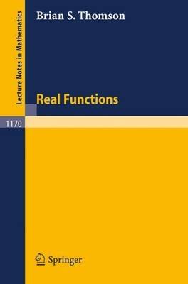 Real Functions - Brian S. Thomson - cover