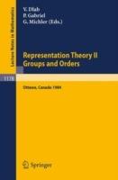 Representation Theory II. Proceedings of the Fourth International Conference on Representations of Algebras, held in Ottawa, Canada, August 16-25, 1984: Groups and Orders - cover