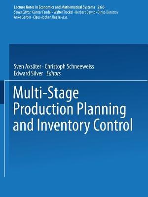 Multi-Stage Production Planning and Inventory Control - cover