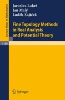 Fine Topology Methods in Real Analysis and Potential Theory - Jaroslav Lukes,Jan Maly,Ludek Zajicek - cover