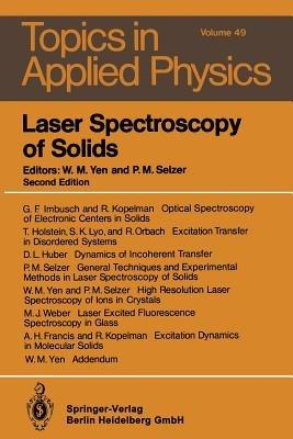 Laser Spectroscopy of Solids - cover