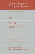 ICDT'86: International Conference on Database Theory. Rome, Italy, September 8-10, 1986. Proceedings