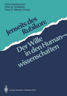 Jenseits des Rubikon: Der Wille in den Humanwissenschaften - cover
