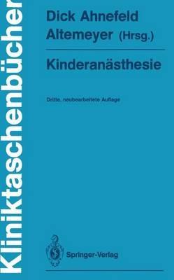 Kinderanästhesie - cover