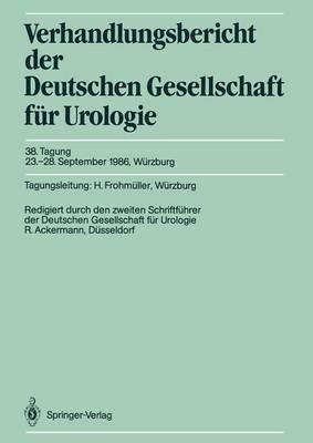 38. Tagung, 23.–28. September 1986, Würzburg - cover