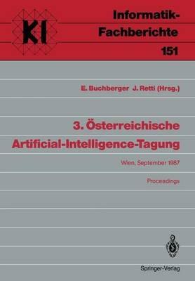 3. Österreichische Artificial-Intelligence-Tagung: Wien, 22–25. September 1987 - cover
