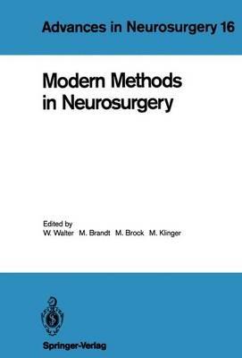 Modern Methods in Neurosurgery - cover