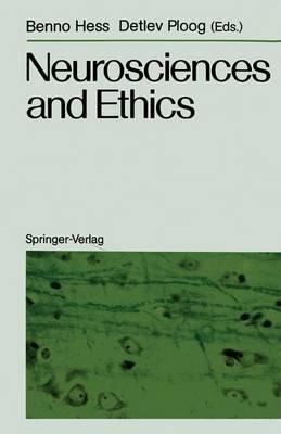 Neurosciences and Ethics: Klostergut Jakobsberg, 20.–25. April 1986 Federal Republic of Germany - cover