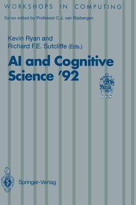 AI and Cognitive Science ’92: University of Limerick, 10–11 September 1992 - cover