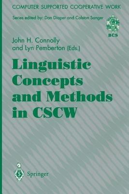 Linguistic Concepts and Methods in CSCW - cover