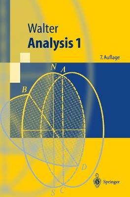 Analysis 1 - Wolfgang Walter - cover