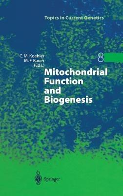 Mitochondrial Function and Biogenesis - cover