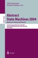 Abstract State Machines 2004. Advances in Theory and Practice: 11th International Workshop, ASM 2004, Lutherstadt Wittenberg, Germany, May 24-28, 2004. Proceedings - cover
