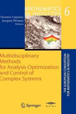 Multidisciplinary Methods for Analysis, Optimization and Control of Complex Systems - cover