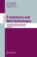 E-Commerce and Web Technologies: 5th International Conference, EC-Web 2004, Zaragoza, Spain, August 31-September 3, 2004, Proceedings - cover