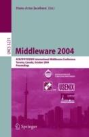 Middleware 2004: ACM/IFIP/USENIX International Middleware Conference, Toronto, Canada, October 18-20, 2004, Proceedings - cover