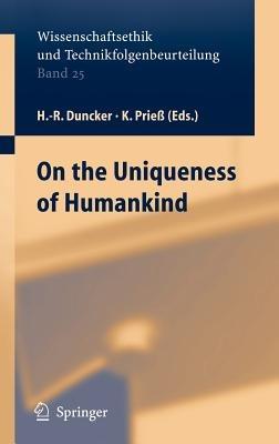 On the Uniqueness of Humankind - cover