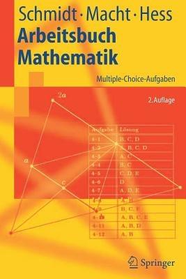 Arbeitsbuch Mathematik: Multiple-Choice-Aufgaben - Klaus D. Schmidt,Wolfgang Macht,Klaus Th. Hess - cover