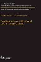 Developments of International Law in Treaty Making - cover