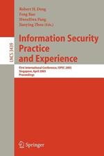 Information Security Practice and Experience: First International Conference, ISPEC 2005, Singapore, April 11-14, 2005, Proceedings