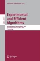 Experimental and Efficient Algorithms: 4th International Workshop, WEA 2005, Santorini Island, Greece, May 10-13, 2005, Proceedings - cover