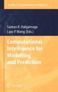 Computational Intelligence for Modelling and Prediction - cover