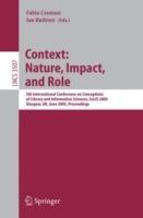 Information Context: Nature, Impact, and Role: 5th International Conference on Conceptions of Library and Information Sciences, CoLIS 2005, Glasgow, UK, June 4-8, 2005 Proceedings - cover