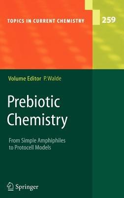 Prebiotic Chemistry: From Simple Amphiphiles to Protocell Models - cover