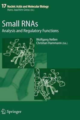 Small RNAs:: Analysis and Regulatory Functions - cover