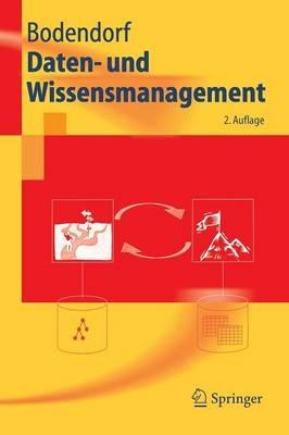 Daten- und Wissensmanagement - Freimut Bodendorf - cover