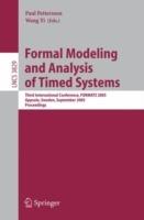 Formal Modeling and Analysis of Timed Systems: Third International Conference, FORMATS 2005, Uppsala, Sweden, September 26-28, 2005, Proceedings - cover