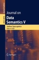 Journal on Data Semantics V - cover