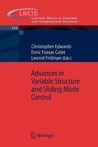 Advances in Variable Structure and Sliding Mode Control - cover