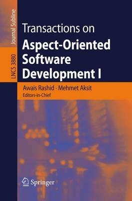 Transactions on Aspect-Oriented Software Development I - cover