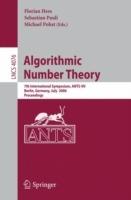 Algorithmic Number Theory: 7th International Symposium, ANTS-VII, Berlin, Germany, July 23-28, 2006, Proceedings - cover