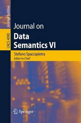 Journal on Data Semantics VI - cover