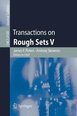 Transactions on Rough Sets V - cover