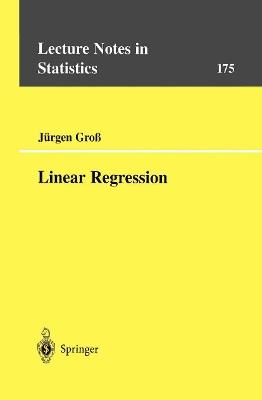Linear Regression - Jürgen Groß - cover
