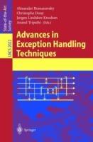 Advances in Exception Handling Techniques - cover
