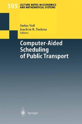 Computer-Aided Scheduling of Public Transport - cover